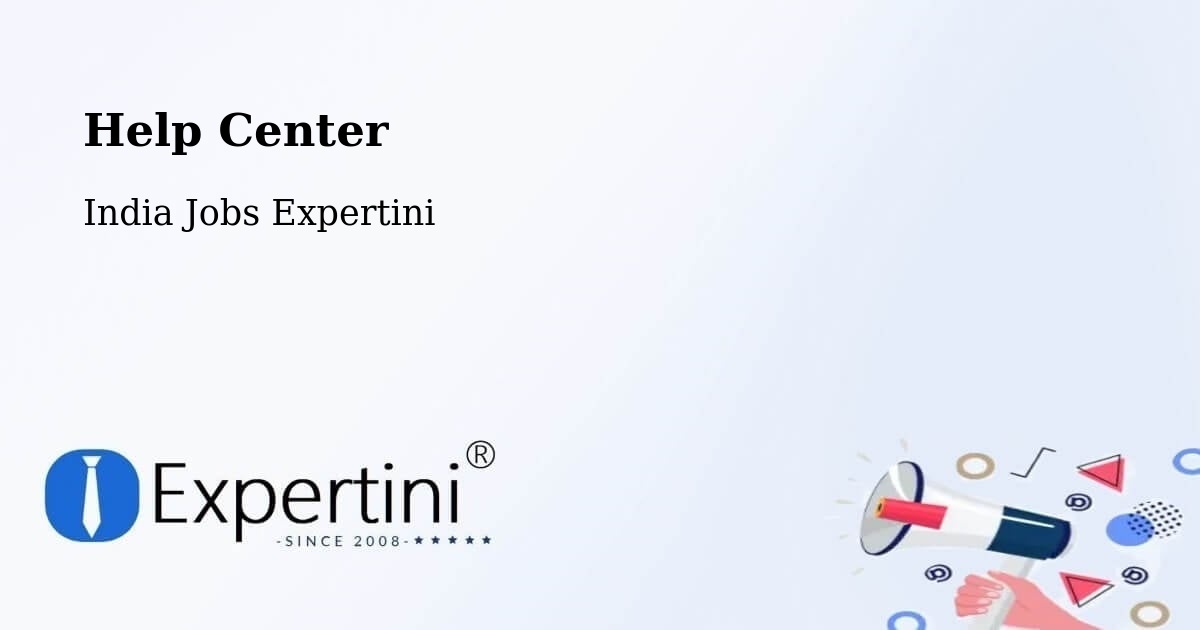 Help Center - India Jobs Expertini